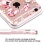 Painted Flowers Glassy SPOTS Premium Candy Skin Cover