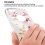 Painted Flowers Glassy SPOTS Premium Candy Skin Cover