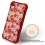 Red Plating & Hibiscus Flower TUFF Klarity Candy Skin Cover