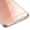 Rose Gold/Transparent Clear Gummy Cover