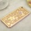 Phoenix-tail Flowers Electroplating (Gold)/Transparent Clear Gummy Cover