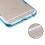 Glassy Transparent Clear/Transparent Baby Blue Gummy Cover