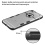 Glassy Transparent Clear/Transparent Gray Gummy Cover