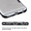 Glassy Transparent Clear/Transparent Gray Gummy Cover