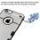 Glassy Transparent Clear/Transparent Gray Gummy Cover