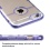 Glassy Transparent Clear/Transparent Purple Gummy Cover