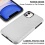 MyBat Fuse Series Case - Silver Carbon Fiber Texture / Black