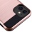 Asmyna Brushed Hybrid Protector Cover - Rose Gold / Black