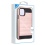 Asmyna Brushed Hybrid Protector Cover - Rose Gold / Black