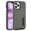 Airium Fusion Protector Case - Gunmetal Gray Dots Textured / Black