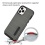 Airium Fusion Protector Case - Gunmetal Gray Dots Textured / Black