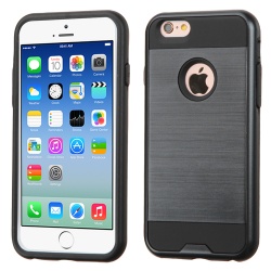 Asmyna Brushed Hybrid Protector Cover - Black / Black