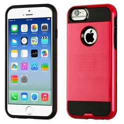 Red/Black Brushed Hybrid Protector Cover