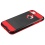 Black/Red Brushed Hybrid Protector Cover