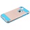 Rose Gold/Tropical Teal Brushed Hybrid Protector Cover