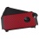 Red Carbon-Fiber Backing/Black Astronoot Phone Protector Cover