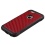 Red Carbon-Fiber Backing/Black Astronoot Phone Protector Cover