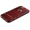 Burgundy/Black Iron-bear Hybrid Protector Cover with Stand