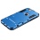 Blue/Black Iron-bear Hybrid Protector Cover with Stand