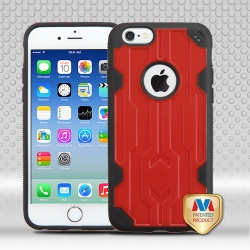 Natural Red/Black Challenger Hybrid Protector Cover