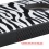 Zebra Skin/Black VERGE Hybrid Protector Cover