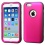 Titanium Solid Hot Pink/Black VERGE Hybrid Protector Cover