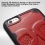 Natural Red/Black DefyR Hybrid Protector Cover-Skullcap