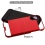 Asmyna Brushed Hybrid Protector Cover - Red / Black