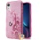 MyBat Full Glitter TUFF Series Case - Butterfly Flowers (Pink) Diamante