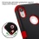 MyBat TUFF Series Case - Natural Black / Red