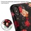 MyBat TUFF Series Case - Red and White Roses / Black