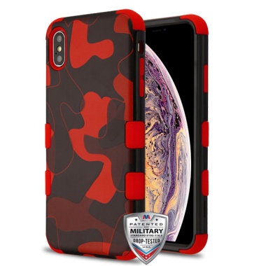 MyBat TUFF Series Case - Red Camouflage / Red