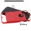 Asmyna Brushed Hybrid Protector Cover - Red / Black