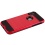 Asmyna Brushed Hybrid Protector Cover - Red / Black