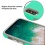 Teal Green Dots Textured/Light Gray Fusion Protector Cover