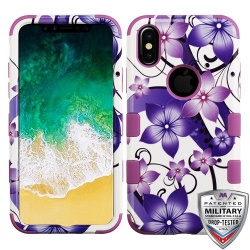 MyBat TUFF Series Case - Purple Hibiscus