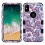 MyBat TUFF Series Case - Purple European Flowers / Black