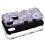 MyBat TUFF Series Case - Purple European Flowers / Black