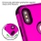 MyBat TUFF Series Case - Titanium Solid Hot Pink / Black