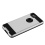 Silver/Black Brushed Hybrid Protector Cover