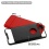 Black/Red Brushed Hybrid Protector Cover