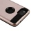 Rose Gold/Black Brushed Hybrid Protector Cover