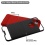 Black/Red Brushed Hybrid Protector Cover