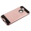 Rose Gold/Black Brushed Hybrid Protector Cover