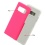 Electric Pink Dots Textured/Light Gray Fusion Protector Cover