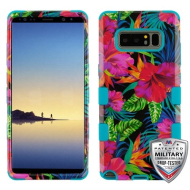 MyBat TUFF Series Case - Electric Hibiscus / Tropical Teal