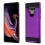 Purple/Black Brushed Hybrid Protector Cover