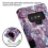 MyBat TUFF Series Case - Purple European Flowers / Black