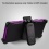 MyBat TUFF Series Case - Rubberized Grape / Black