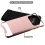 Asmyna Brushed Hybrid Protector Cover - Rose Gold / Black